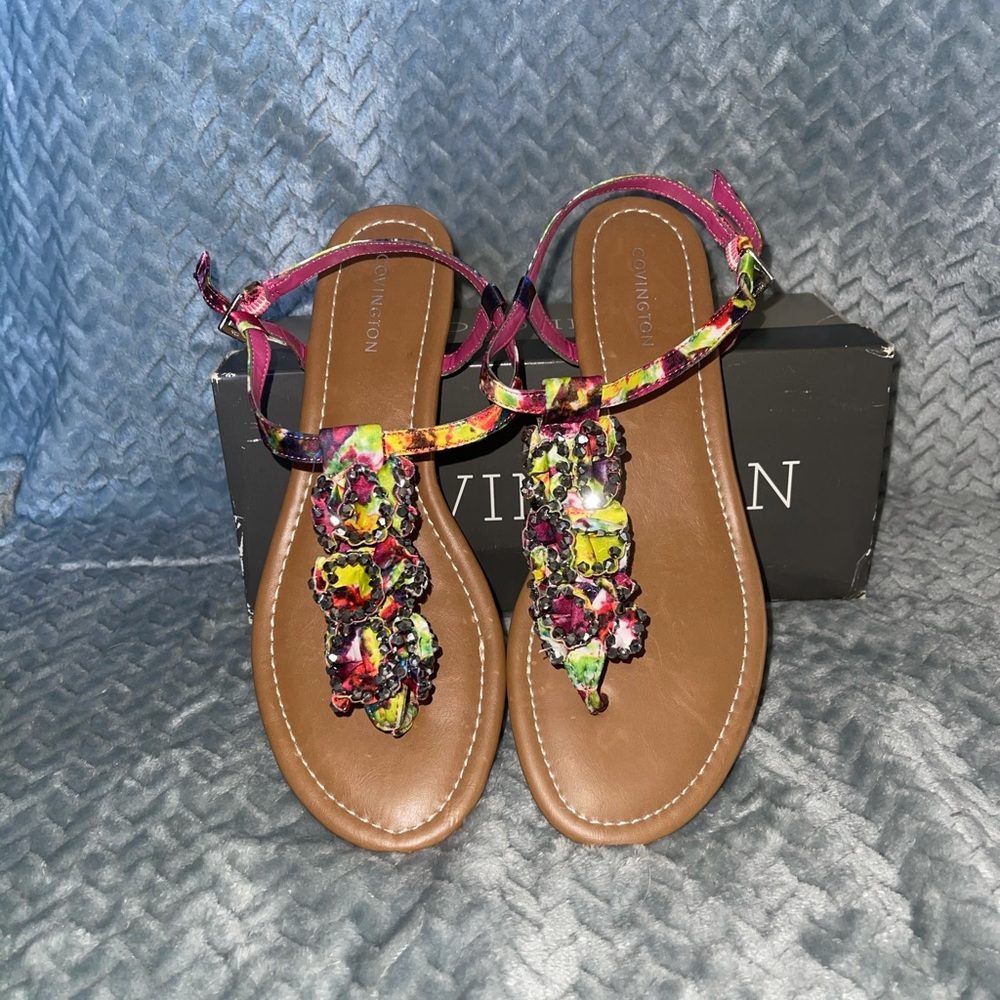 Multi-colored Sandals